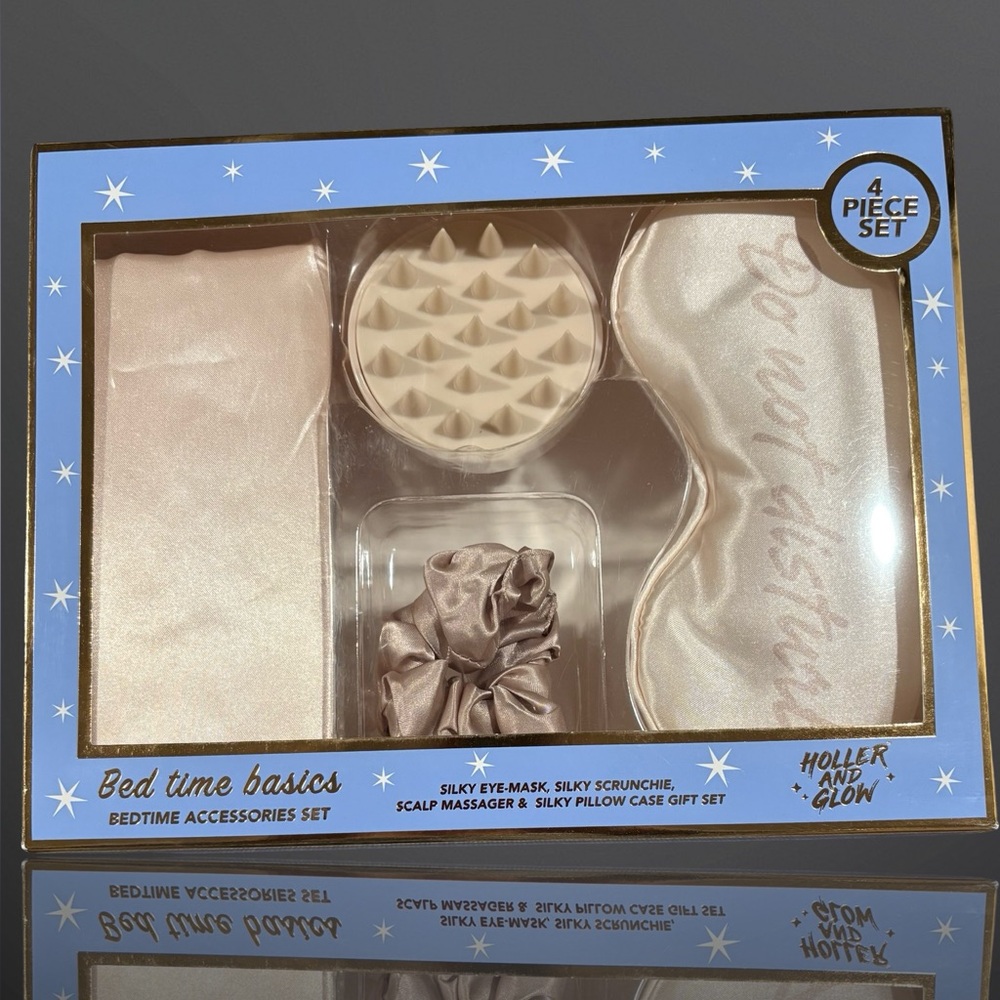 Holler And Glow Bedtime Basics Accessories Holiday Set, Limited Edition.